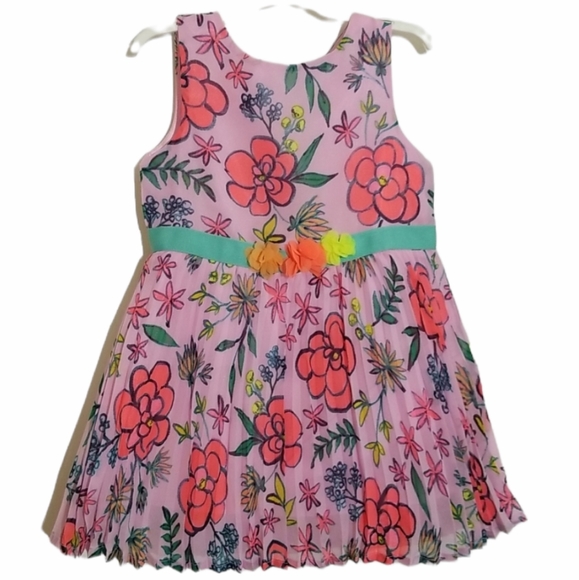 NWT Cat & Jack Pink Floral Dress and Bottom Set Size 18M - Picture 1 of 11